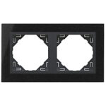 Efapel  Двойная рамка, натуральный гранит/серый