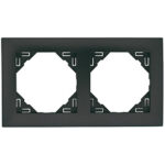 Efapel  Двойная рамка, серый