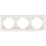 Efapel  3-х местная рамка, лёд