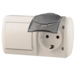 Lezard NATA Блок В1+Р/крышка горизонт крем