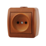 Lezard NATA розетка б/з Сосна