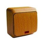 Schneider Этюд выключатель 1 кл. с подсв. бук