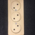 Schneider electric Этюд розетка 3-я б/з сосна