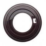 Рамка 1 постовая, пластик, цвет коричневый