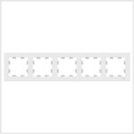 Рамка 5-я, универсальная, Белый AtlasDesign