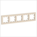 Рамка 5-я, универсальная, Бежевый