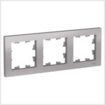 Рамка 3-я, универсальная, Алюминий AtlasDesign