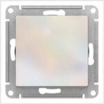 Выключатель 1-клавишный, сх.1, 10АХ, механизм, Жемчуг