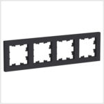 Рамка 4-я, универсальная, Карбон
