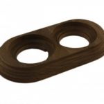 Bironi Рамка двухместная старое дерево Ретро