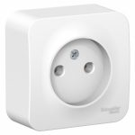 Schneider electric BLANCA РОЗЕТКА б/з без шторок ИЗОЛ.ПЛ., 16А, 250В, БЕЛЫЙ