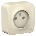 Schneider electric BLANCA РОЗЕТКА б/з без шторок ИЗОЛ.ПЛ., 16А, 250В, МОЛОЧНЫЙ