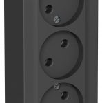 Schneider electric BLANCA РОЗЕТКА 3-ая б/з без штор. ИЗОЛ.ПЛ., 16А, 250В,АНТРАЦИТ