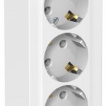 Schneider electric BLANCA РОЗЕТКА 3-я с/з без шторок ИЗОЛ.ПЛ 16А, 250В, БЕЛЫЙ