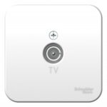 Коннектор ТВ Schneider Electric BLANCA изол.пл., белый
