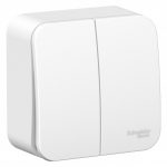 Schneider electric BLANCA 2-кл. ВЫКЛЮЧАТЕЛЬ (cх.5) ИЗОЛ.ПЛ., 10А, 250B,БЕЛЫЙ
