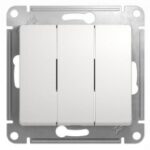 Schneider GLOSSA выключатель 3кл. белый механизм