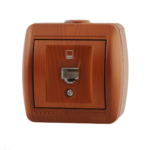 Lezard NATA розетка КОМПЬЮТЕР Сосна