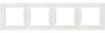 Schneider SEDNA рамка 4-я горизонт крем