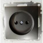 EL-BI Zena розетка б/з Черный механизм