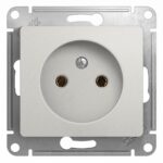 Schneider electric GLOSSA РОЗЕТКА без заземления, 16А, механизм, ПЕРЛАМУТРОВЫЙ