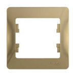Schneider electric GLOSSA 1-постовая РАМКА, ТИТАН