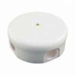 Bironi Распределительная коробка 78мм, керамика, белый