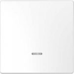 Клавиша одинарная с окошком Merten D-life белый лотос MTN3320-6035