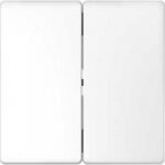 Клавиша двойная Merten D-life белый лотос MTN3400-6035