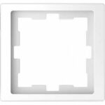 Рамка одинарная Merten D-life белый лотос