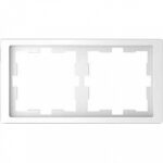 Рамка двойная Merten D-life белый лотос