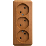 Schneider electric Этюд розетка 3-я б/з бук