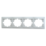 Lezard MIRA рамка 4-я горизонт крем