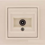 EL-BI Zena розетка TV крем механизм