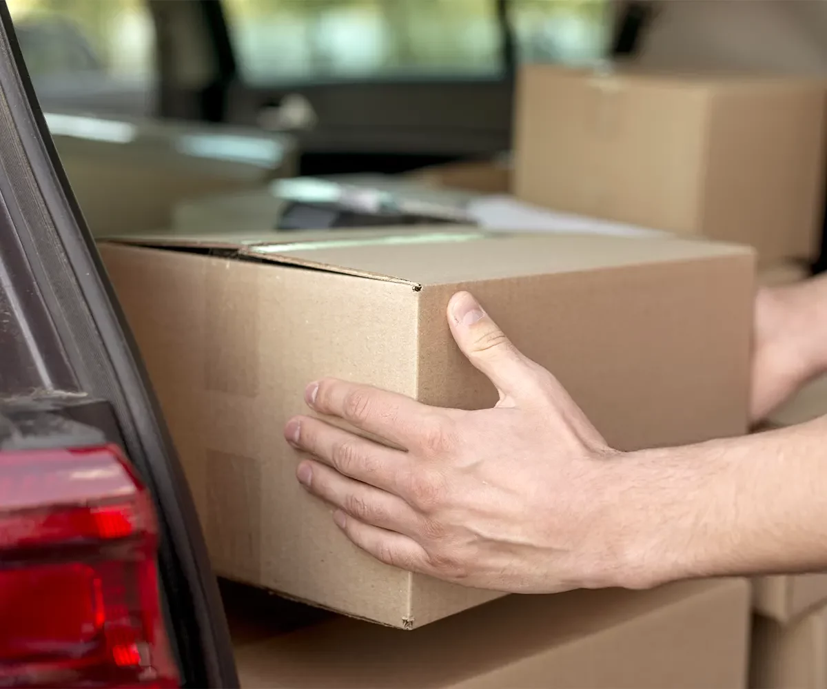 картонные коробки