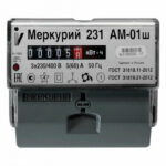 Электросчетчик Меркурий 231 AM-01 ш 5(60)A/380В однотарифный трехфазный