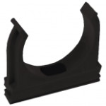 Крепеж-клипса d25 черная