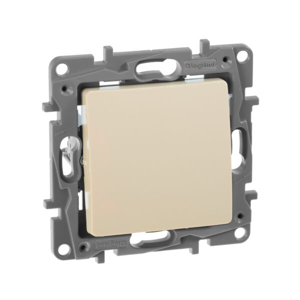 Legrand ETIKA Переключатель промежуточный винтовые клеммы 10 AX 250B слоновая кость