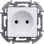 Legrand Inspiria розетка без заземления белый