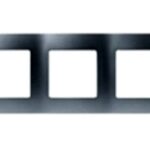 Рамка 5 постов Legrand ETIKA, алюминий