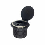 Розетка встраиваемая RocketSocket EU + 2USB Type A+C + беспроводная зарядка + пропуск под кабель