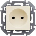 Legrand Inspiria розетка без заземления слоновая кость