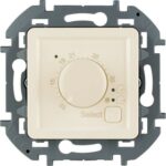 Термостат Legrand Inspiria с внешним датчиком для тёплых полов слоновая кость