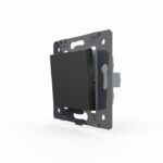 Двухклавишный механический выключатель Livolo, цвет черный (механизм)