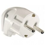 Makel вилка угловая с/з белая