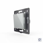 Одноклавишная механическая кнопка (звонок) Livolo, цвет серый (механизм)