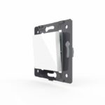 Одноклавишный механический выключатель Livolo, цвет белый (механизм)