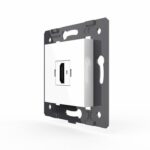 Розетка 1 пост HDMI Livolo, цвет белый (механизм)