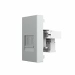 Розетка телефонная RJ-11 кат. 3 Livolo, цвет серый (механизм)