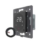 Терморегулятор пола сенсорный с внешним датчиком Livolo, цвет черный (механизм)